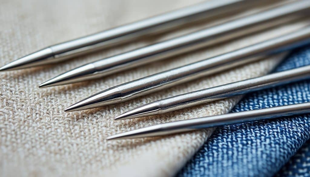 Aiguilles de machine à coudre : la bonne pointe pour chaque tissu