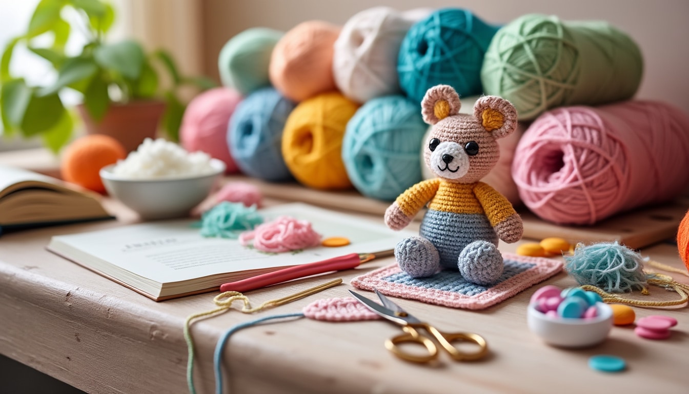 Amigurumi : le matériel et les points de départ