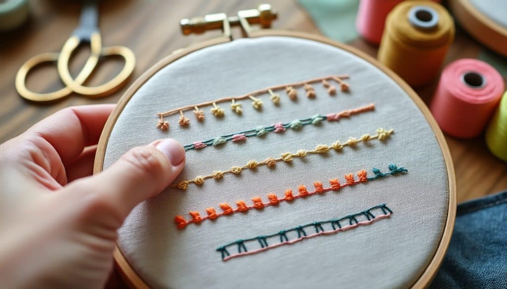 Broderie à la main : les points de base à connaître