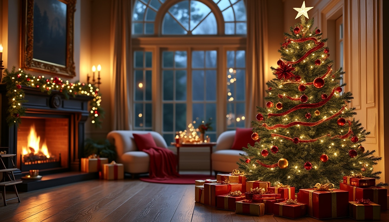 Sapin de Noël à l&rsquo;américaine : le style et ce qu&rsquo;il demande